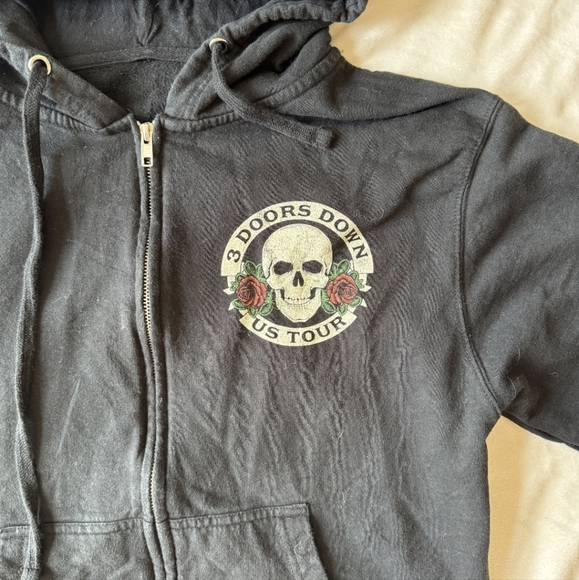 3 Doors Down Zip Up Hoodie - Picture 7 of 8